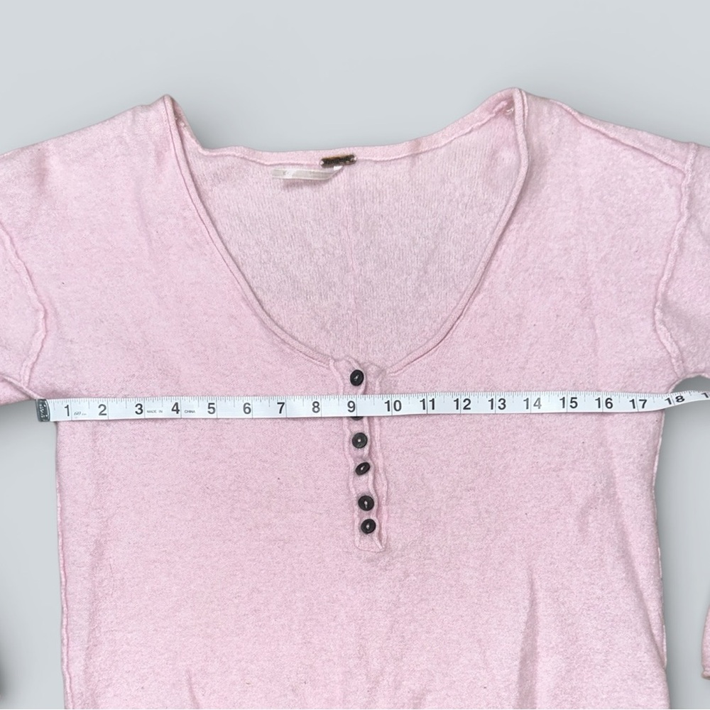 Free People Nimbus Cashmere Henley - Picture 6 of 7